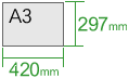 A3(297×420mm)